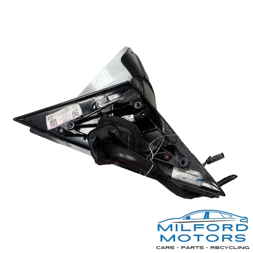 Espelho de visão lateral dobrável elétrico/elétrico para passageiros compatível com 2014-2018 Audi A6 S6 2.0L - Imagem 3 de 4