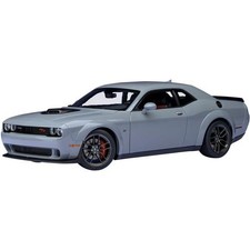AUTOart 1/18 Dodge Challenger R/T Scat Pack Widebody 2022 Smoke Show Gray