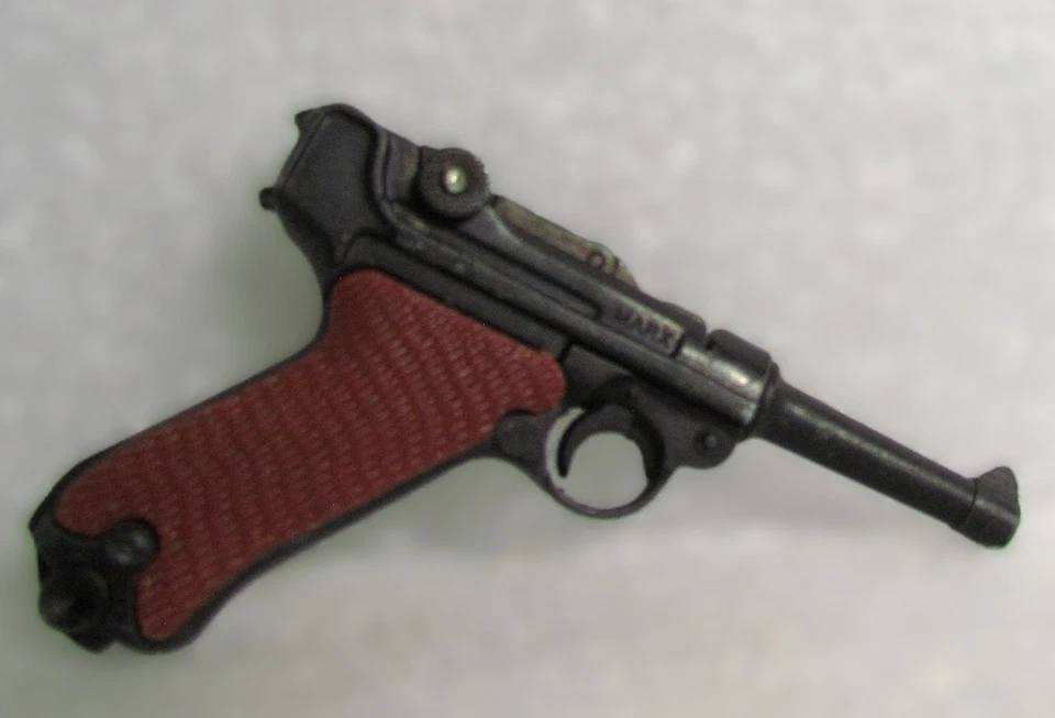 Vintage Marx Famous Firearms Miniature Toy Pistols 3 lot Colt, Luger, Colt  1911 - Image 3 of 4