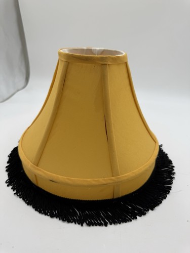 ๐A Christmas Story Leg Lamp Yellow SHADE ONLY With Fringe ๐ - Picture 3 of 10