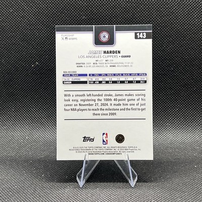 2025-26 Topps #143 James Harden Los Angeles Clippers Basketball