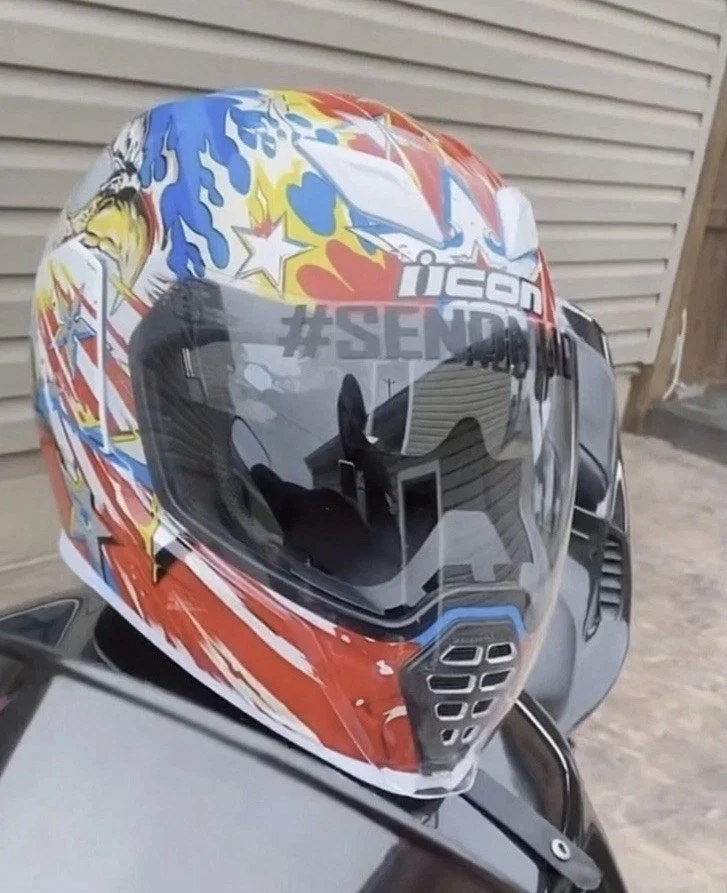 Icon S Motorcycle & Powersports Helmets for sale | eBay