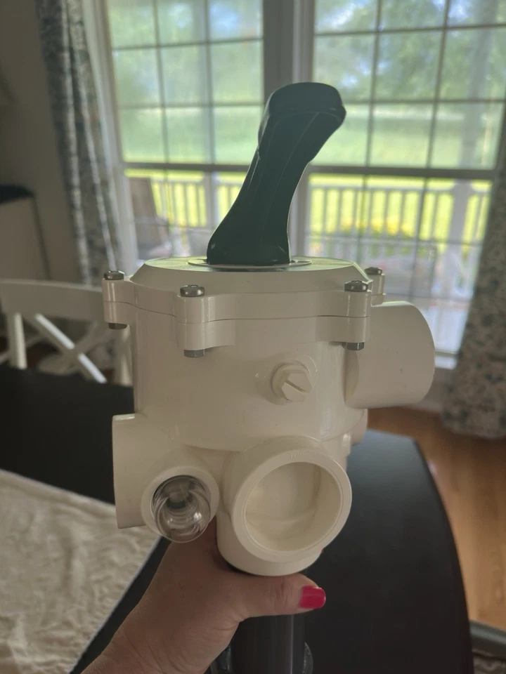 Pentair -Multiport ABS 6-Position Side Mount Valve without Hoses - 1-1/2in. Port - Image 2 of 4