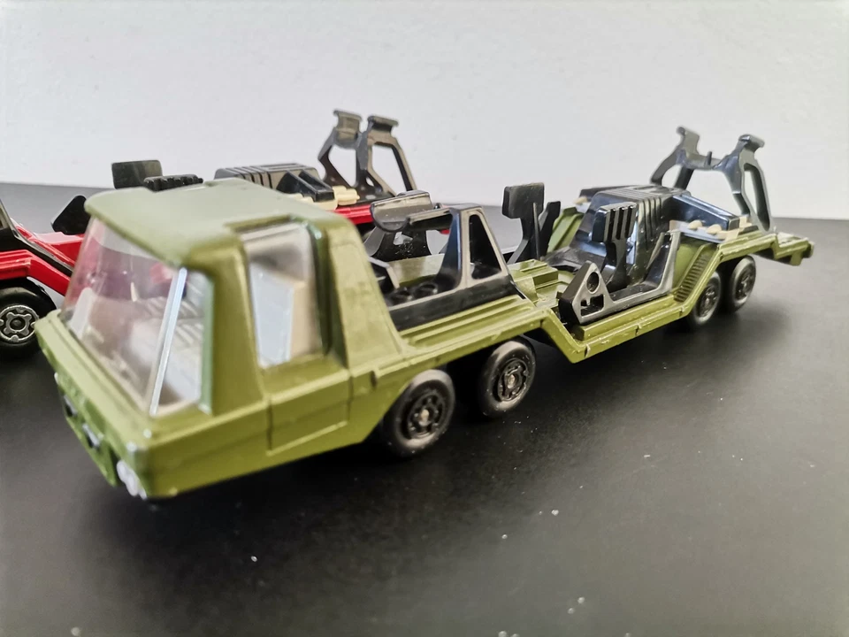 MATCHBOX SUPER KINGS K-114 TRANSPORTER LOTTO 2 PEZZI - Immagine 2 di 4