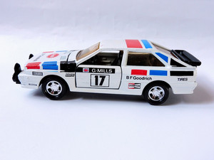 1982 Matchbox Super Kings Audi Quattra Rally 1/43 #17 Excellent Mint - Macau 