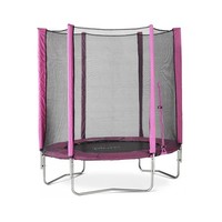 Plum Play 6ft Trampoline with Safety Net Enclosure - Pink