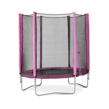 Plum Play 6ft Trampoline with Safety Net Enclosure - Pink