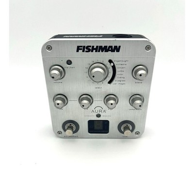 Fishman Aura Spectrum DI Acoustic Imaging Preamp Pedal w/ Tuner EQ XLR EXCELLENT