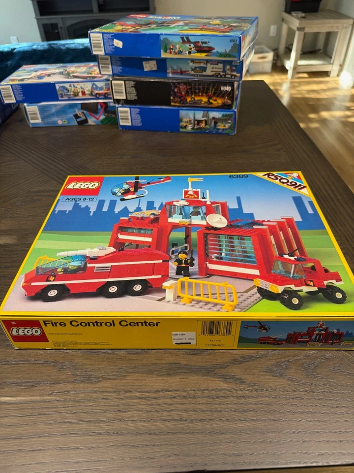 #6389 Sistema Lego Centro de Control de Incendios (1990) NUEVO Y PRECINTADO Foto 2 de 4