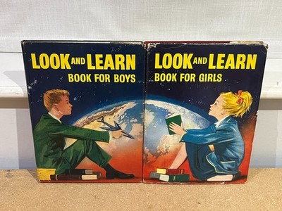 LOOK AND LEARN BOOK FOR BOYS & GIRLS - FREE UK POSTAGE!!