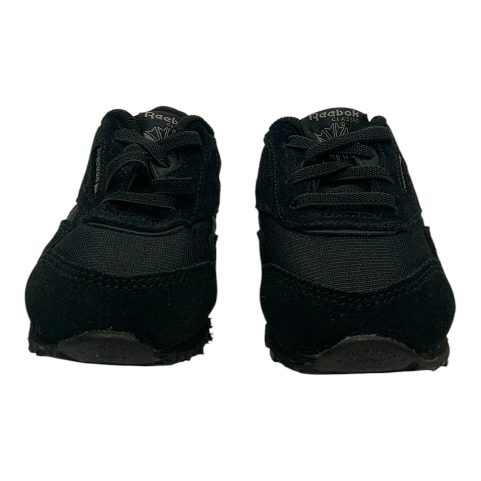Reebok Classic Nylon Sneaker Black/Carbon US Infant's 6 - Image 3 of 4