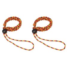 2pcs Camera Wrist Strap - Paracord Camera Hand Strap Lanyard, Orange/Yellow