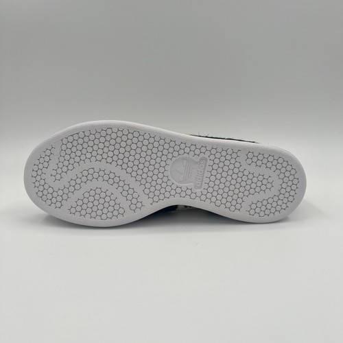 Adidas Stan Smith W Fuzzy Cow Print FV3087 Black Brown Vivid Pink Womens US 5.5 - Picture 8 of 9