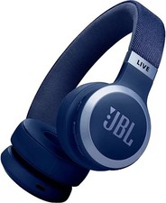 JBL Live 670NC Noise-Cancelling On-Ear Wireless Headphones Blue  NIB  130