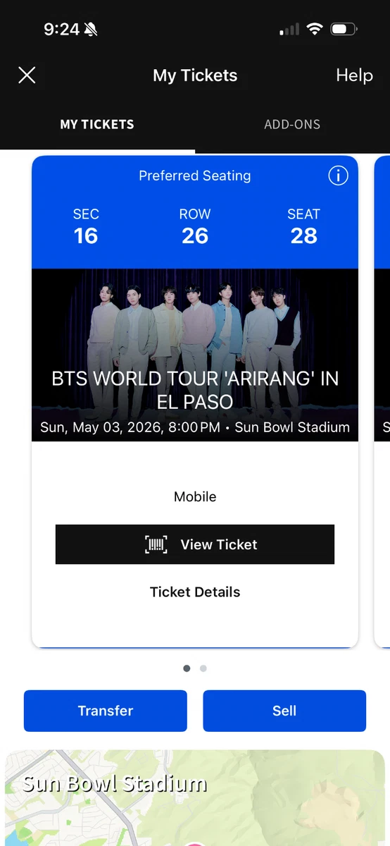 El Paso TX Concert Tickets for sale - eBay