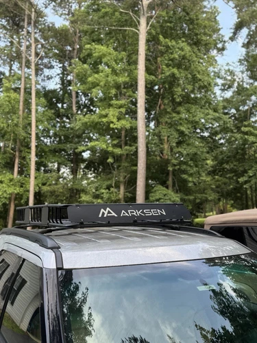 ARKSEN 64 x 39 x 6 Inch Universal 250LB Heavy Duty Roof Rack Cargo with Exten...