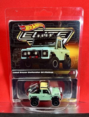 2025 Hot Wheels Elite 64 - Land Rover Defender 90 Pickup Diecast Car (Exclusive)