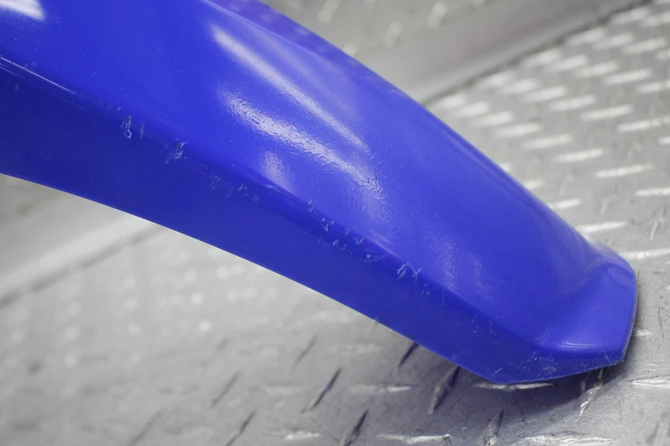 Yamaha YZ250F 2012 carenado cubierta guardabarros rueda delantera azul Foto 2 de 4