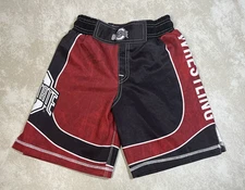 Cradle Gear Ohio State Buckeyes YOUTH Red Black Wrestling Shorts Size YM 1101