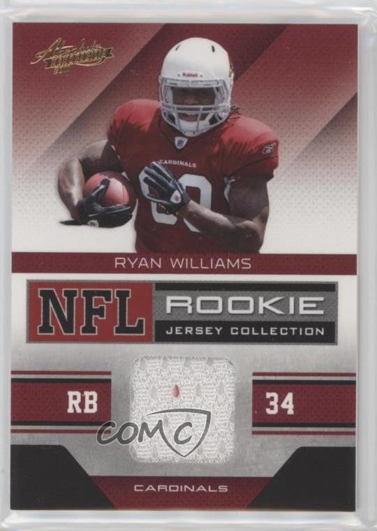 2011 Absolute Memorabilia NFL Rookie Jersey Collection Ryan Williams #29 RC 0q3