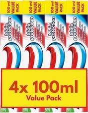 Aquafresh Triple Protection Toothpaste 100ml X 4 Multi-Pack Value 24.00 per litre