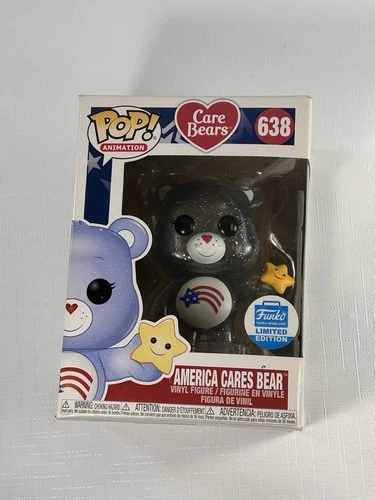 Funko Pop! Animation #638 Care Bears - America Cares Bear Funko Limited Edition