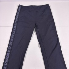 Savage X Fenty Black Leggings with Side Branding Size XL