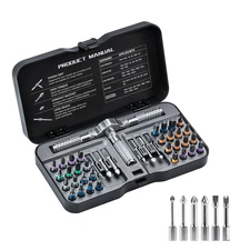 40 in 1 Multifunction Ratchet Screwdriver Set Magnetic Bits Mini Repair Tool Kit