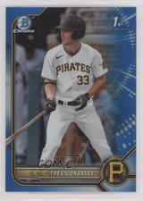 2022 Bowman Draft Chrome Blue Refractor 89/150 Tres Gonzalez #BDC-157 6a7