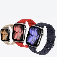 2026 NEW Nylon Sport Band for Apple Watch 11 10 9 8 7 SE 44/45/46/49mm Ultra 3 2