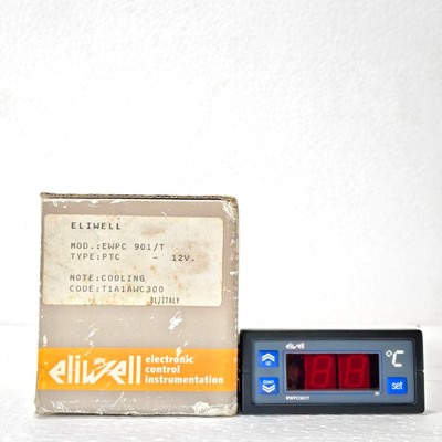 ELIWELL EWPC 901/T TEMPERATURE CONTROLLER 12V PTC COOLING T1A1AWC300