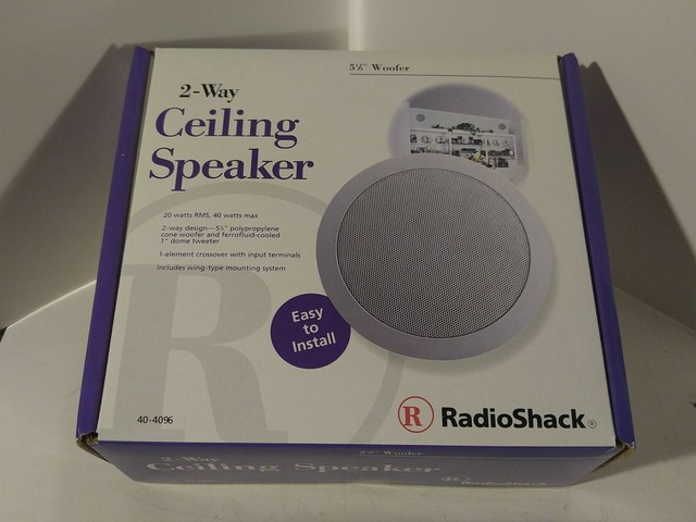 radio shack ceiling speakers
