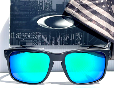 Oakley Holbrook Matte Black USA Tonal Flag POLARIZED Galaxy Jade