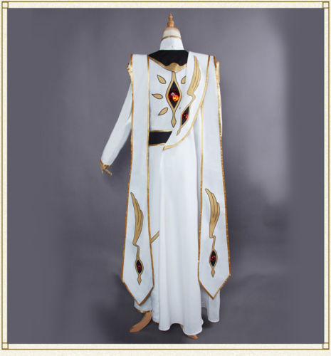 Code Geass Lelouch of the Rebellion Emperor cosplay Costume full set Custom made - Picture 8 of 8