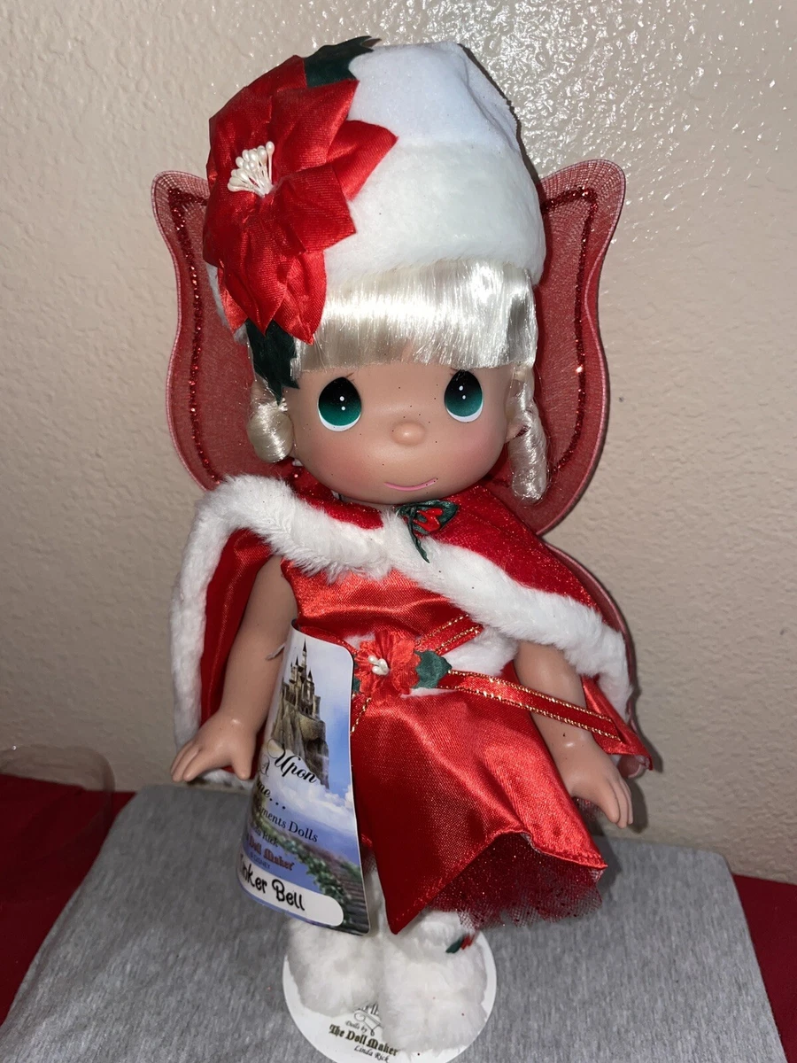Linda Rick Precious Moments 12 Vinyl Christmas Doll TINKER BELL