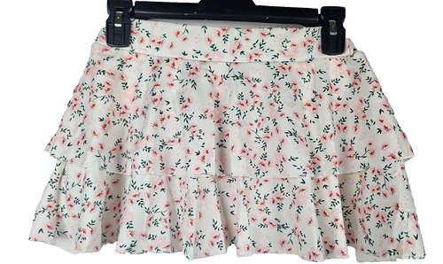 NEW Girls Floral Skirt Size Small Kids Youth Floral Pattern AVIDLOVE - Picture 2 of 2