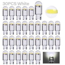 30x Led License Plate Interior Light Bulb Super 6000k T10 194 168 W5w 2825 White
