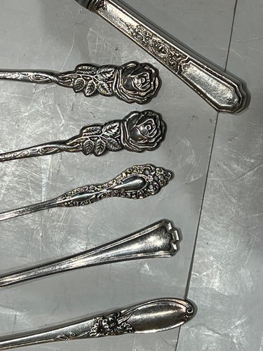 National Silver Community RC 1881 Rogers Insico Reedbarton Silverplate 9 Pieces - Picture 6 of 16