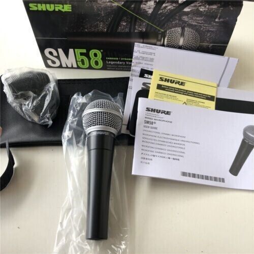 Shure SM58LC Wired XLR Dynamic Vocal Microphone Falak Tayyeb