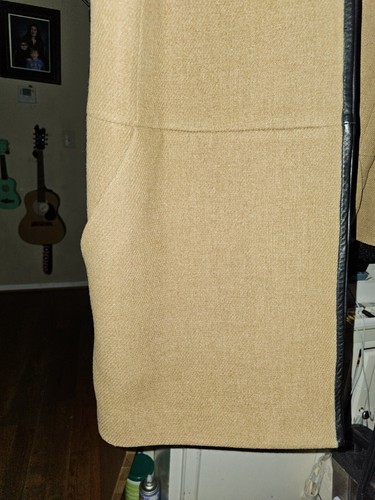 J.Crew Studio Cloth by Nello Gori Wool Leather Trim Coat - Picture 10 of 11