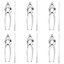 thumbnail 10 - Cozroom Seafood Tools Set Nut Crackers Of 12 Pcs Seafood Opener Tool Set, 6 Pcs 