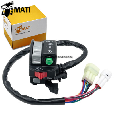 Handlebar Switch Start Stop Headlight for Yamaha YFM350 YFM450 YFM660 Grizzly