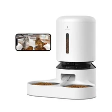 PETLIBRO Automatic Cat Feeder with 1080P HD Camera for 2 Cats, 5G WiFi Pet Fe...