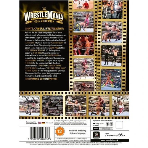 WWE WrestleMania 39 – UK Exclusive Limited Edition (DVD) - Picture 9 of 9