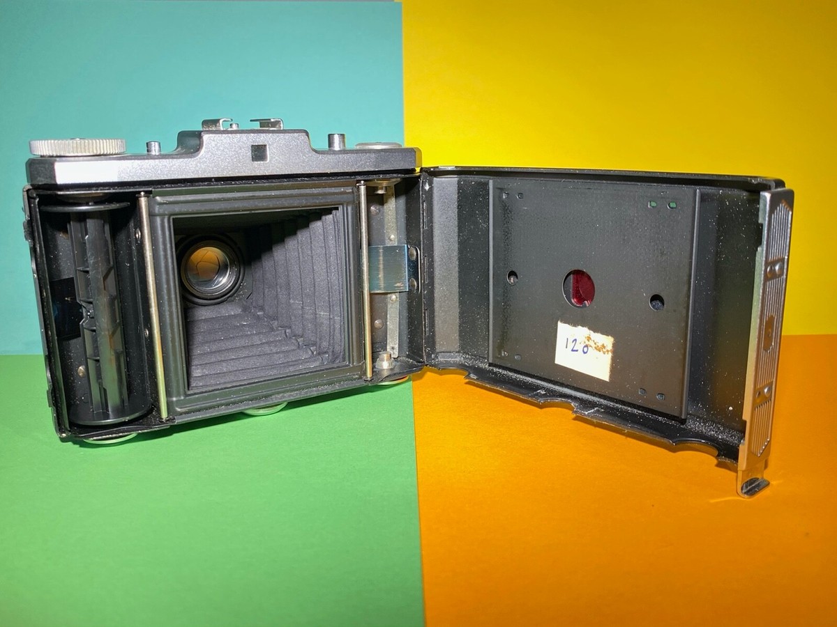Zeiss Ikon Nettar 517/16 folding 120 film camera Novar