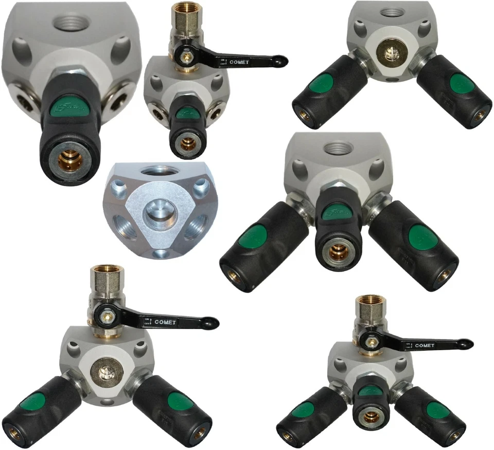 GROLL GMBH Druckluft Verteiler Aluminium-Verteiler Aluverteiler Pneumatik Wallbox Prevost .