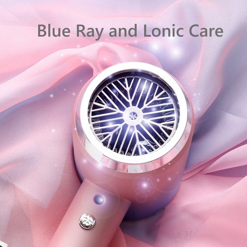 Hair Dryer Lightweight Blue Ray Lonic Hair Care Dryer 2300W High Speed No-Burn - Picture 23 of 32