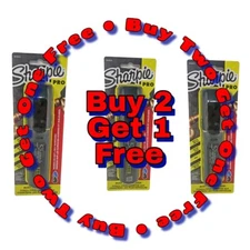 Sharpie Pro Professional Permanent Marker XL Chisel Black Jumbo Extra Large