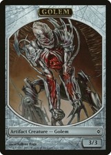 10 x Golem Token (003/004) New Phyrexia NM/M Free Shipping