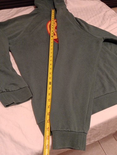 Vintage Y2K Element Skateboards Hooded Hoodie Sweatshirt Faded Green Mens Sz 2X - Picture 10 of 17